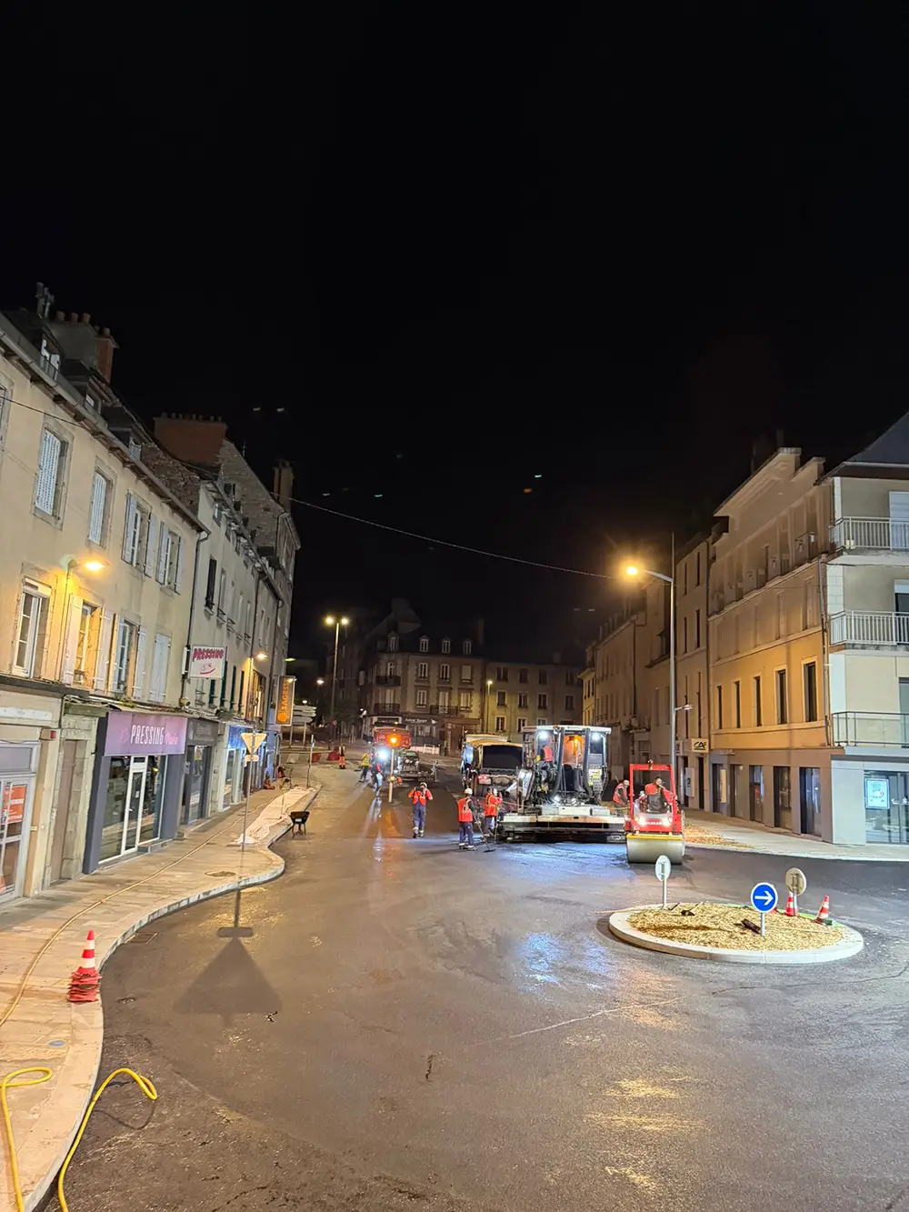 chantier enrobes commune rodez bonnieux tp