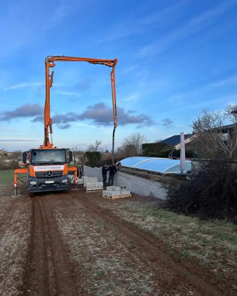 construction mur soutennement bonnieux tp aveyron